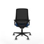 PIQUERAS Y CRESPO Silla de oficina Mardos Azul y Negro