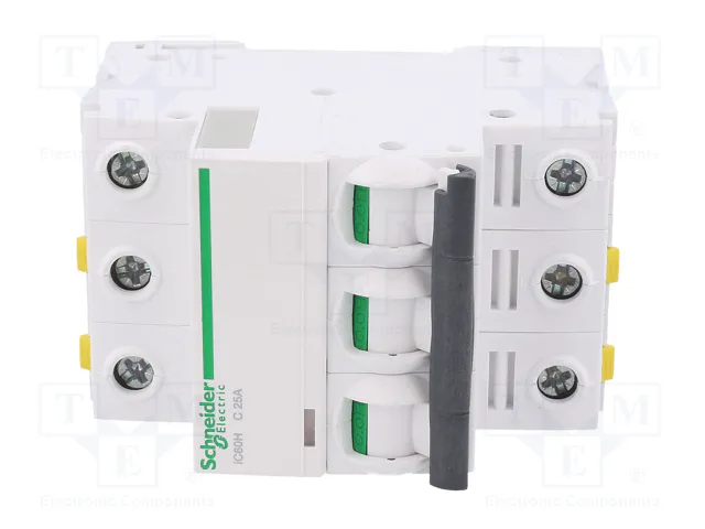 Schneider Electric ACTI9 iC60H Interruptor magnetotérmico 25A 3 polos