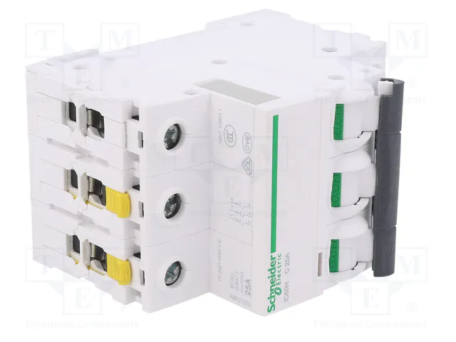 Schneider Electric ACTI9 iC60H Interruptor magnetotérmico 25A 3 polos