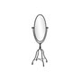 DKD Home Decor Espejo de Vestidor Metal y Cristal Negro 61x62x174 cm