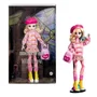 Monster High Muñeca Enid Sinclair con traje rosa y accesorios HXJ05