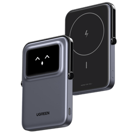 UGREEN 35605B Cargador Inalámbrico UNO 5000 mAh Negro 20W