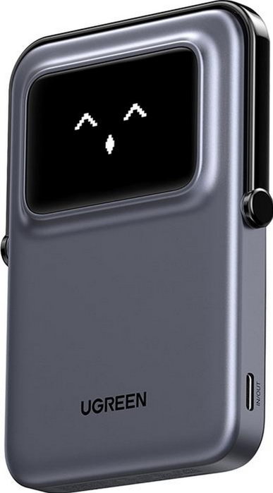 Ugreen UNO Cargador inalámbrico 5000 mAh Negro