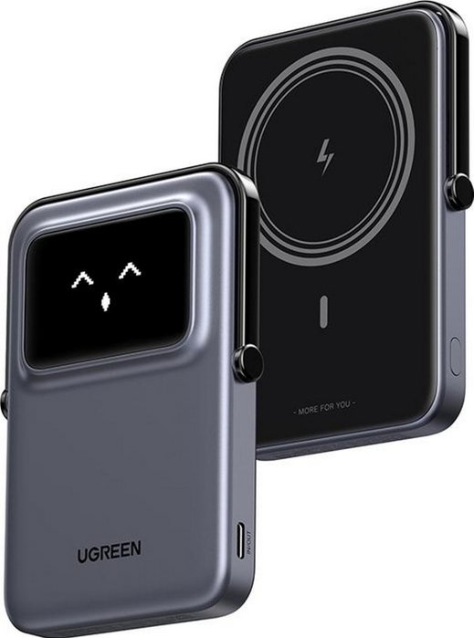 Ugreen UNO Cargador inalámbrico 5000 mAh Negro