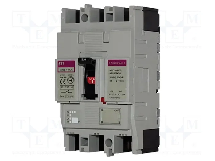 ETI POLAM Interruptor de aislamiento ED2 160/4 de 4 polos ETI POLAM Interruptor de aislamiento ED2 160/4 de 4 polos