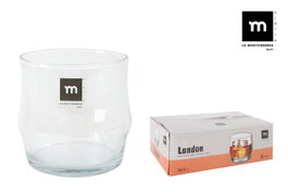 La Mediterranea Set de 6 Vasos Landon 365cc Bodega