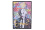 DKD Home Decor Cuadro LED Lienzo Einstein Surtido de 2 unidades