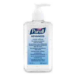 Purell Gel Hidroalcohólico con Bomba 300 ml, Hidratante, Elimina Gérmenes, JA077