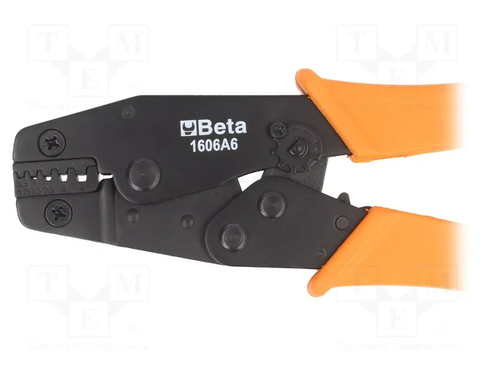BETA Crimpadora para terminales de cable y puntas de casquillos aislados
