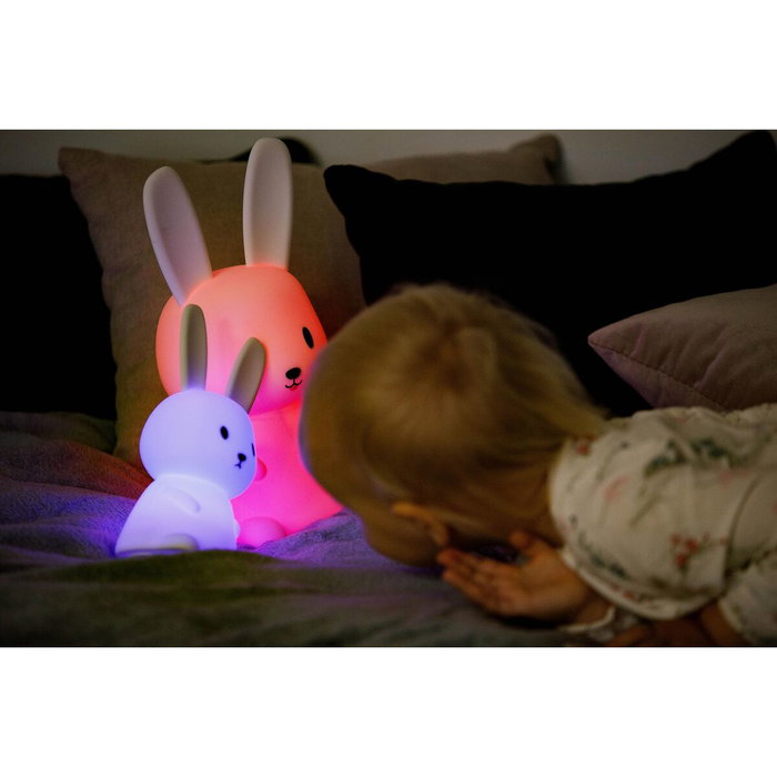 Luz nocturna Innogio GIORABBIT 136 MIDI Blanco Silicona