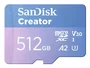 Sandisk SanDisk Creator MicroSDXC 512GB Azul