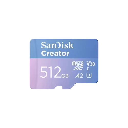 Sandisk SanDisk Creator MicroSDXC 512GB Azul