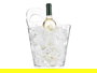 Kinvara Cubitera Botellas con Asa Diseño 5L Transparente 20.5x26.5x29 cm (Set de 6)