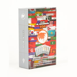 LUMINIAS Atlas de Geografía - ASIA (Estuche con 52 cartas)