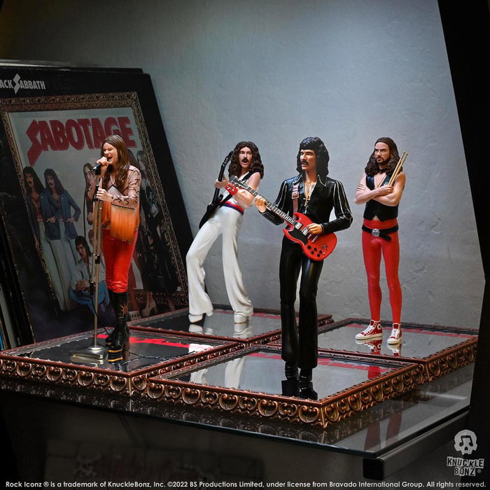 Black Sabbath Pack de Estatuas Rock Iconz Sabotage Era 23 cm