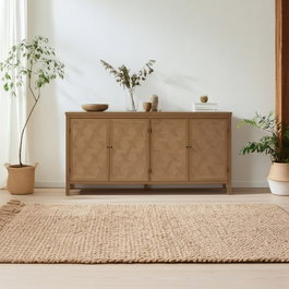 Aparador Natural Dm-Madera 160 X 40 X 80 cm