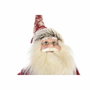 DKD Home Decor Figura de Papá Noel en Trineo Rojo y Gris