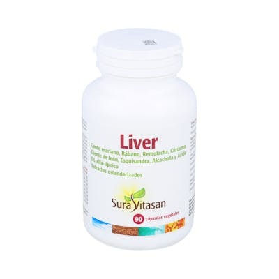 Sura Vitasan Liver 90 cápsulas vegetales
