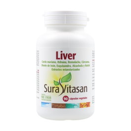 Sura Vitasan Liver 90 cápsulas vegetales