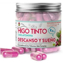 Tuno Canarias Higo Tinto Con Melatonina 90 Cápsulas