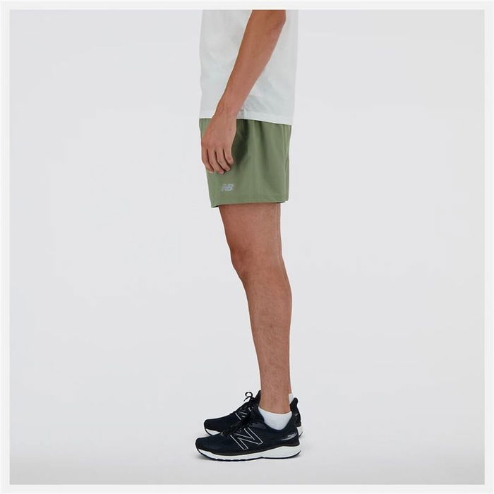 Pantalones Cortos Deportivos para Hombre New Balance Sport Essentials 5 Verde oscuro 7-8 Años