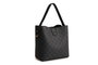 Lucky Bees Bolso Cubo 328 v2 Gris y Negro Piel Polivinilo 21x14x21 cm