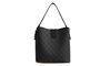 Lucky Bees Bolso Cubo 328 v2 Gris y Negro Piel Polivinilo 21x14x21 cm