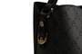 Lucky Bees Bolso Cubo 328 v2 Gris y Negro Piel Polivinilo 21x14x21 cm