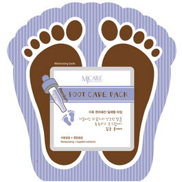 Mjcare, Hidratante, Mascarilla de hoja para pies, 10 g