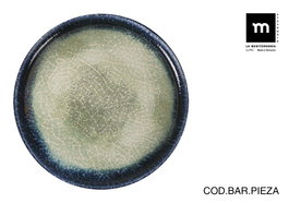 La Mediterranea Fuente Redonda Olaf Nordic Brillo 32 cm (6 Unidades)