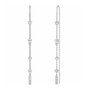 Guess JUBE04412JWRHT-U Pendientes Wonderlights Gris