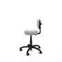 PIQUERAS Y CRESPO Silla Llanos giratoria blanca con base de poliamida