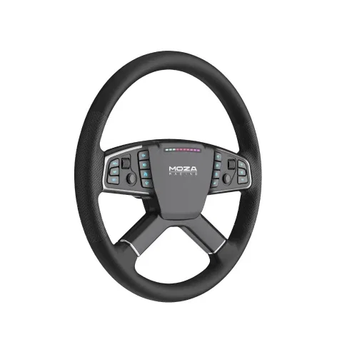 MOZA RACING Volante Truck Wheel TSW Negro PC Inalámbrico y Cable RS060