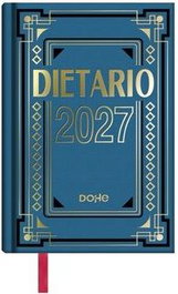 DOHE AGENDAS Dietario Octavo 2027 Color Azul 11,5x16,5cm