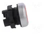 LOVATO ELECTRIC Interruptor de presión Platinum rojo 22mm