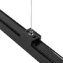 Suspensión para Carril Trifásico Negro 1 Metro [HO-SUS-T-N]