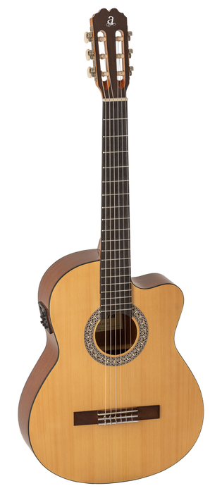 Guitarra Clásica Admira Alba 4/4 Electrificada con Cutaway Zurda Serie Iniciación Brillo Guitarra Clásica Admira Alba 4/4 Electrificada con Cutaway Zurda Serie Iniciación Brillo