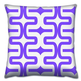 Aberto Design A14139 Cojín de Lujo 43x43cm con Relleno de Silicona, 50% Algodón/50% Poliéster, Cremallera Oculta, Máximo Confort