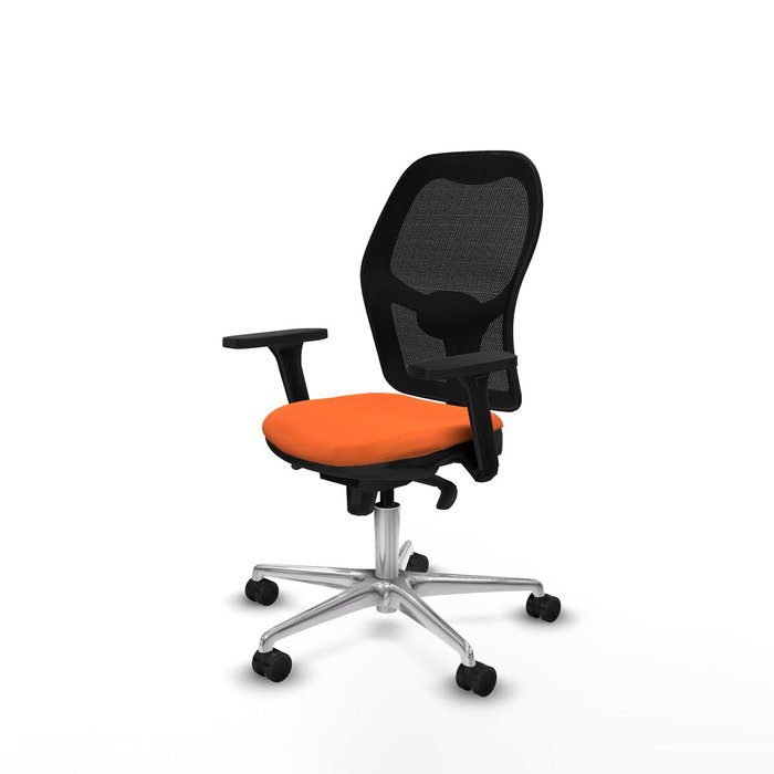 PIQUERAS Y CRESPO Silla de oficina Jorquera Naranja y Negro PIQUERAS Y CRESPO Silla de oficina Jorquera Naranja y Negro