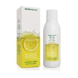 SORIA NATURAL AURIS LEMON Licor de Limón Oro y Plata