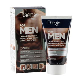 Daen Crema Depilatoria Corporal para Hombre con Espátula, 150 ml