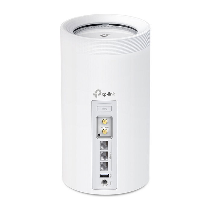 TP-Link Deco BE65-5G(1-pack) Sistema de malla WiFi 7 Whole Home Router Tribanda 2.4/5/6 GHz, Blanco