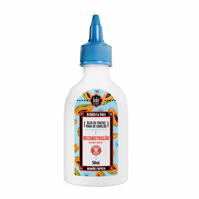 Lola Cosmetics Bemdita Ghee Aceite Reconstructor Papaya y Queratina Vegetal 50 mL