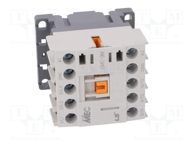 LS ELECTRIC GMC-9M 24VAC 1B Contactor 3-polar 9A