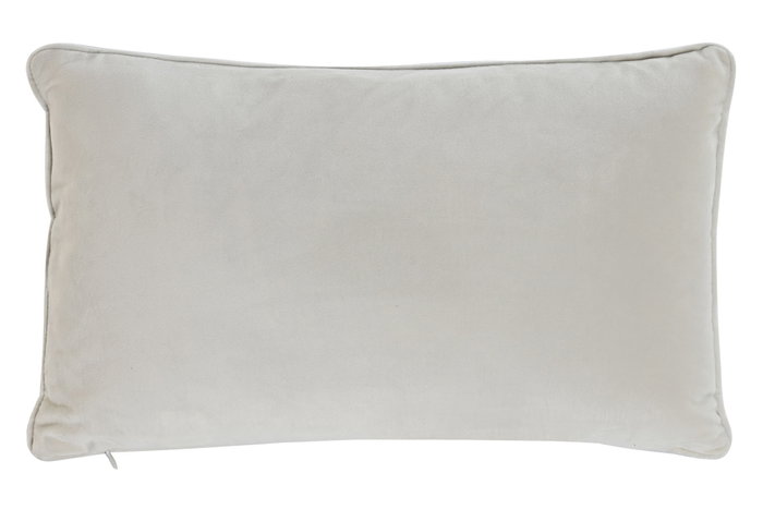 DKD Home Decor Cojín de Poliéster 50x30 cm Crudo, 380 gr