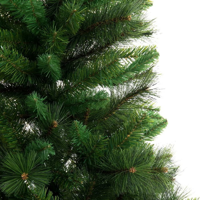 Árbol de Navidad Verde PVC Metal Polietileno 120 cm Árbol de Navidad Verde PVC Metal Polietileno 120 cm