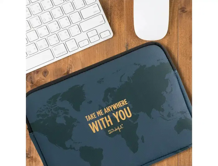 Mr. Wonderful Funda para portátil 12" with you Protector Acolchado Universal