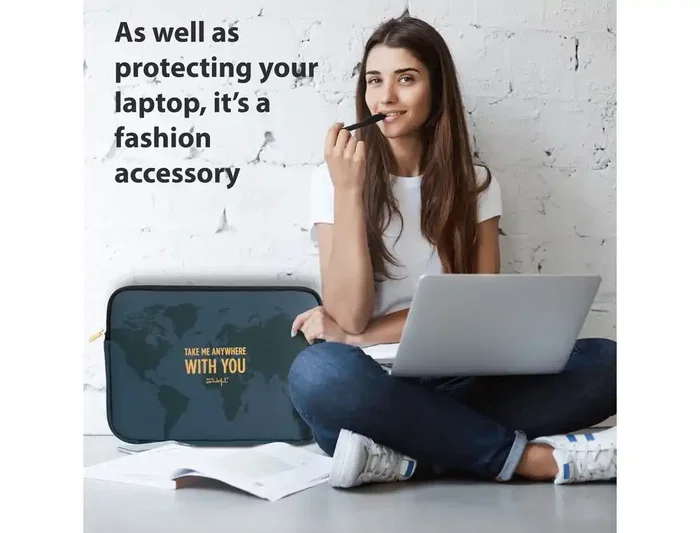 Mr. Wonderful Funda para portátil 12" with you Protector Acolchado Universal
