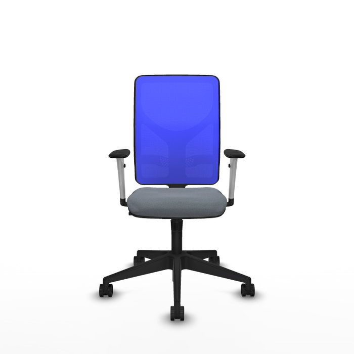 PIQUERAS Y CRESPO Silla de oficina Motilla con mecanismo Sincro, Gris y Azul PIQUERAS Y CRESPO Silla de oficina Motilla con mecanismo Sincro, Gris y Azul