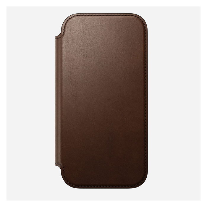 Nomad Funda Modern Leather Folio para iPhone 17 Marrón - Ref: Nomad Modern Leather Folio iPhone 17 Brown Nomad Funda Modern Leather Folio para iPhone 17 Marrón - Ref: Nomad Modern Leather Folio iPhone 17 Brown